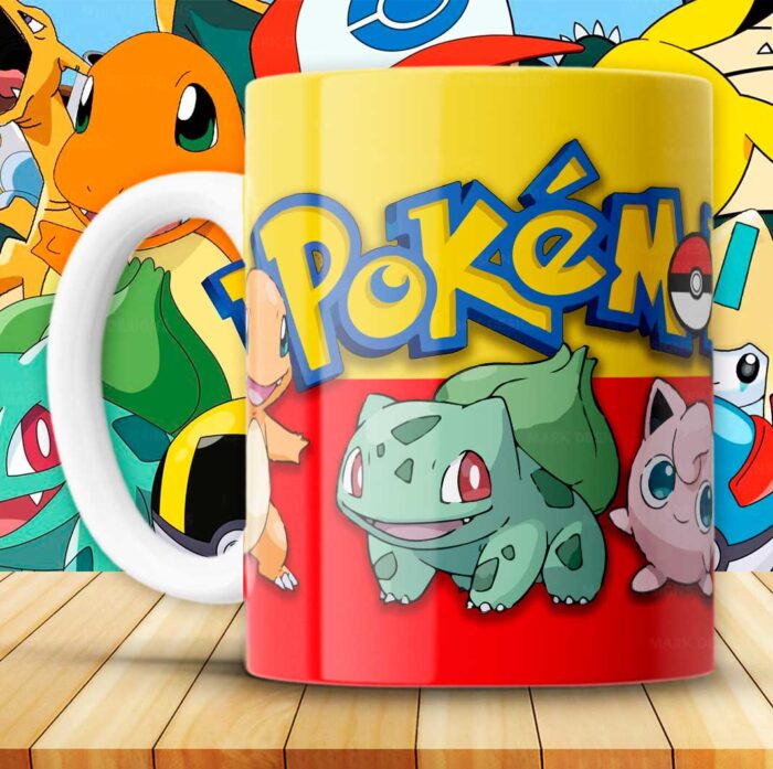 Plantillas de Pokemón para Tazas - Image 8