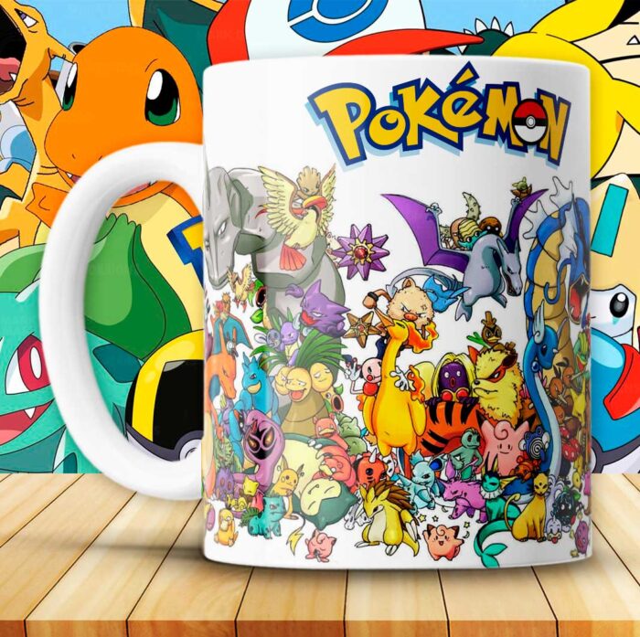 Plantillas de Pokemón para Tazas - Image 9