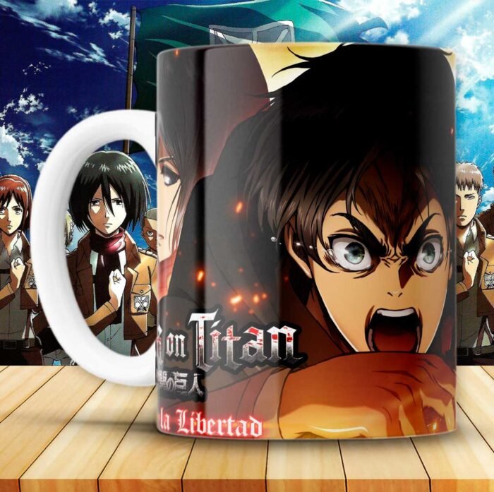 Diseños Attack on Titan para Tazas - Image 9