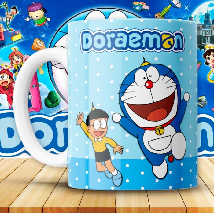 Diseños Doraemon para Tazas - Image 9