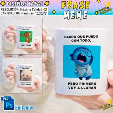 Diseño Frase Graciosa Tazas