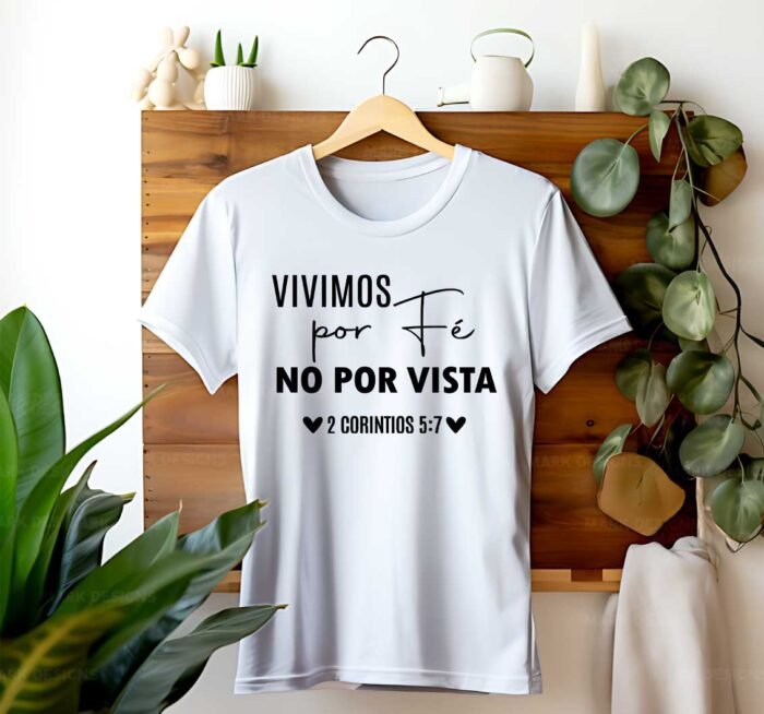 Diseños Versículos Cristianos Camisetas - Image 3