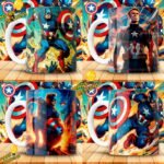 Diseños Capitán América Tazas - Image 3