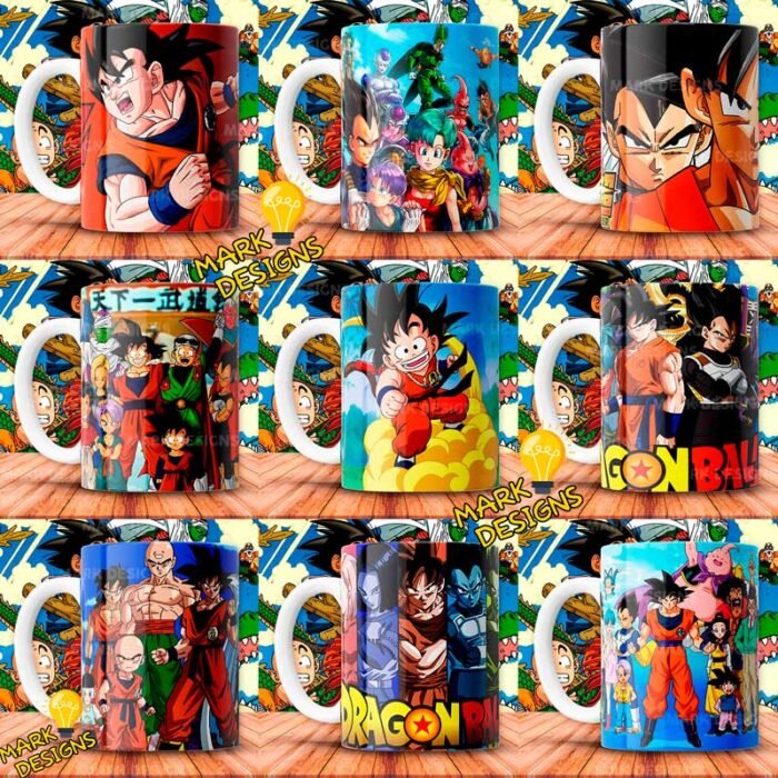 Dragon Ball Diseños Tazas