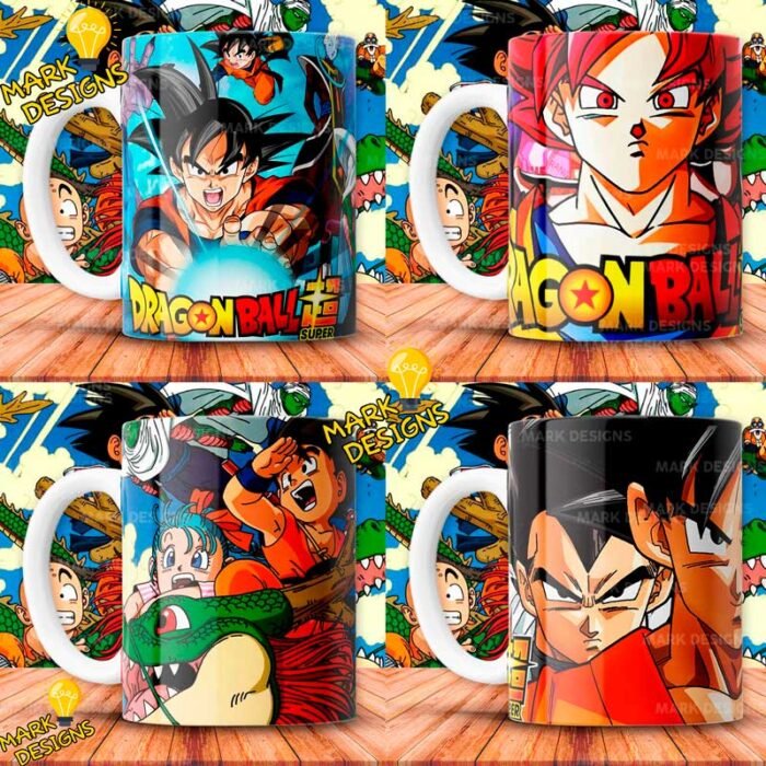 Dragon Ball Diseños Tazas - Image 3
