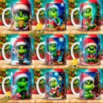 Diseños El Grinch para Tazas