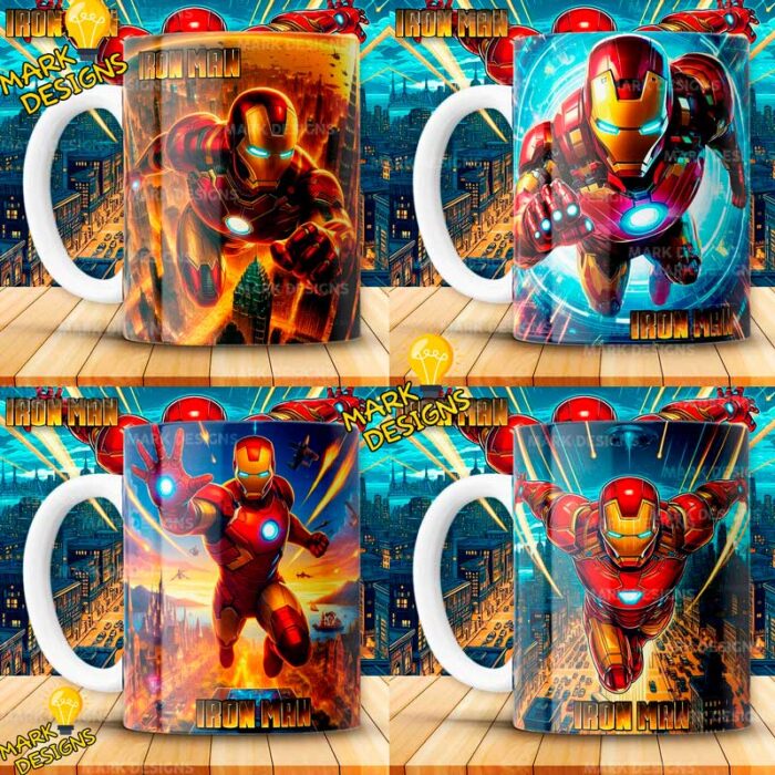 Diseños Ironman para Tazas - Image 3