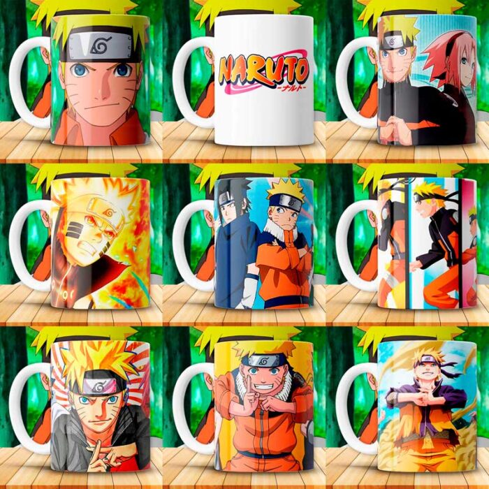Diseños Naruto para Tazas