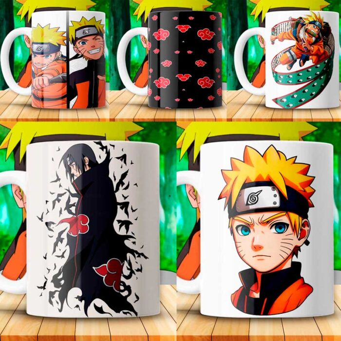 Diseños Naruto para Tazas - Image 3