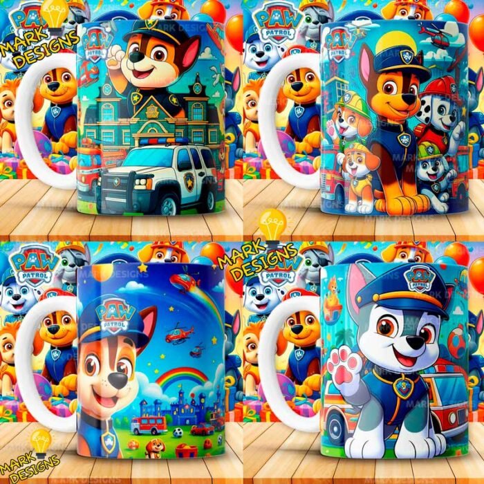 Diseños Paw Patrol Tazas - Image 3
