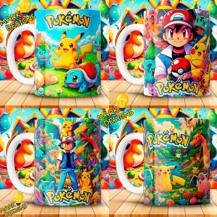 Diseños de Pokemón Tazas - Image 3