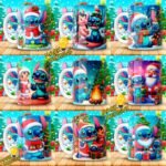 Diseños Stich Navideños Tazas
