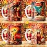 Plantillas Coca Cola Navidad Tazas - Image 3