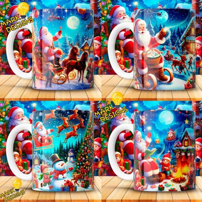 Plantillas Tazas de Navidad - Image 3