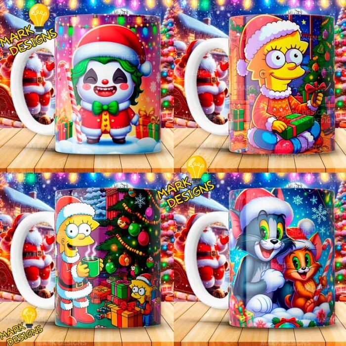 Caricaturas para Tazas de Navidad - Image 3