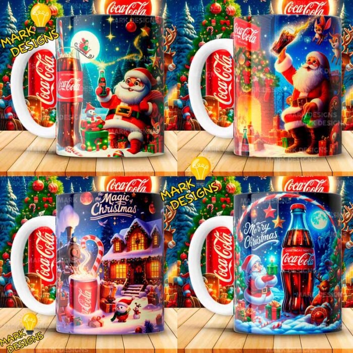 Diseños Navidad Coca Cola Tazas - Image 3