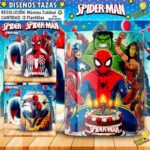 Diseños Spiderman para Tazas