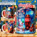 Diseños Navidad Coca Cola Tazas