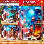 Plantillas Tazas de Navidad