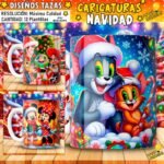 Caricaturas para Tazas de Navidad