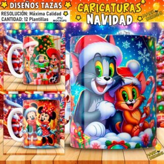 Caricaturas para Tazas de Navidad