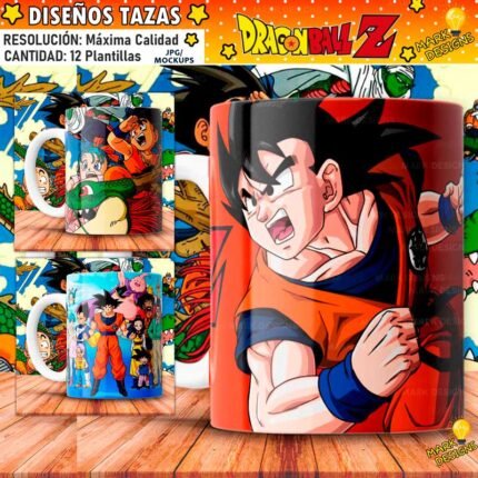Dragon Ball Diseños Tazas