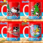 Plantillas Navideñas de Sanrio Tazas - Image 3