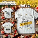 Diseños Año Nuevo 2025 Camisetas