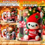Diseños Amigurumi Coca cola Tazas