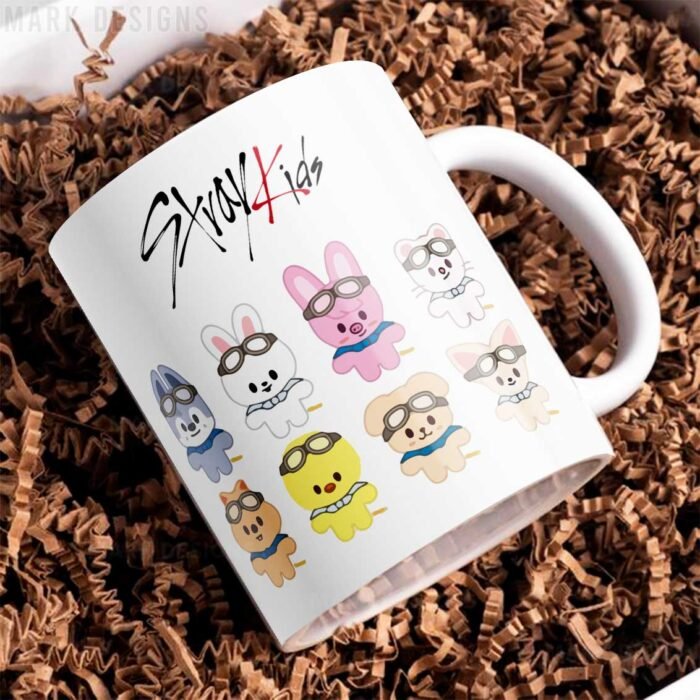 Plantillas Stray Kids Sublimar Tazas - Image 3