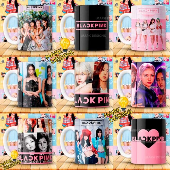 Plantillas Blackpink para Tazas