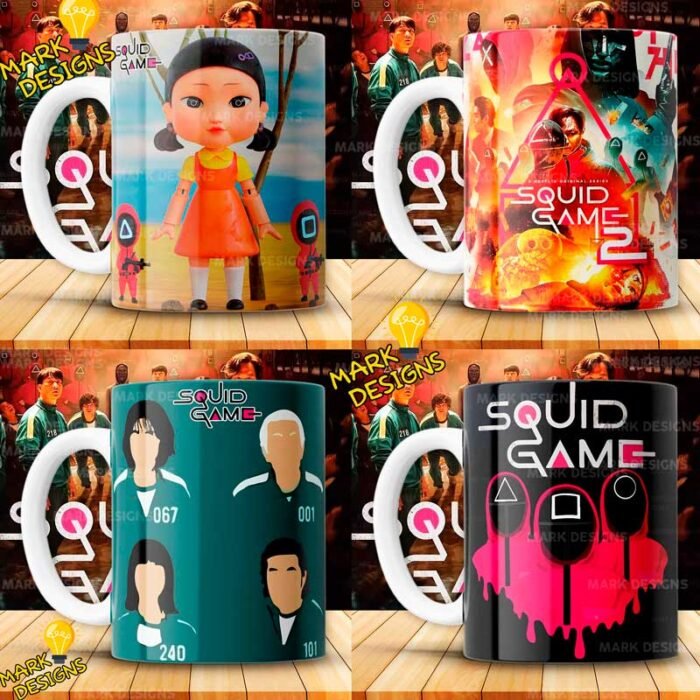 Diseños Juego del Calamar Tazas - Image 3