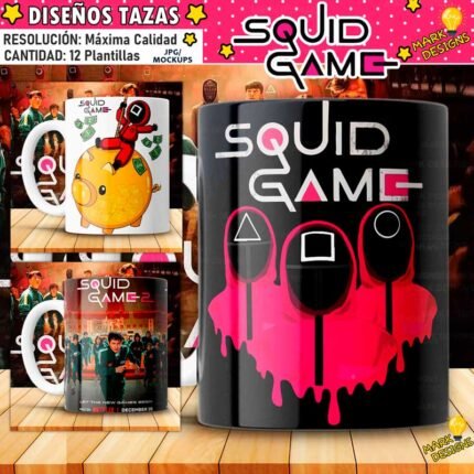 Diseños Juego del Calamar Tazas