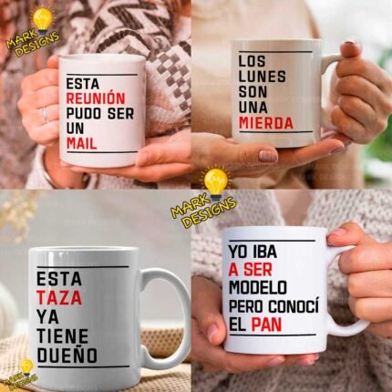 Frases Graciosas para Tazas