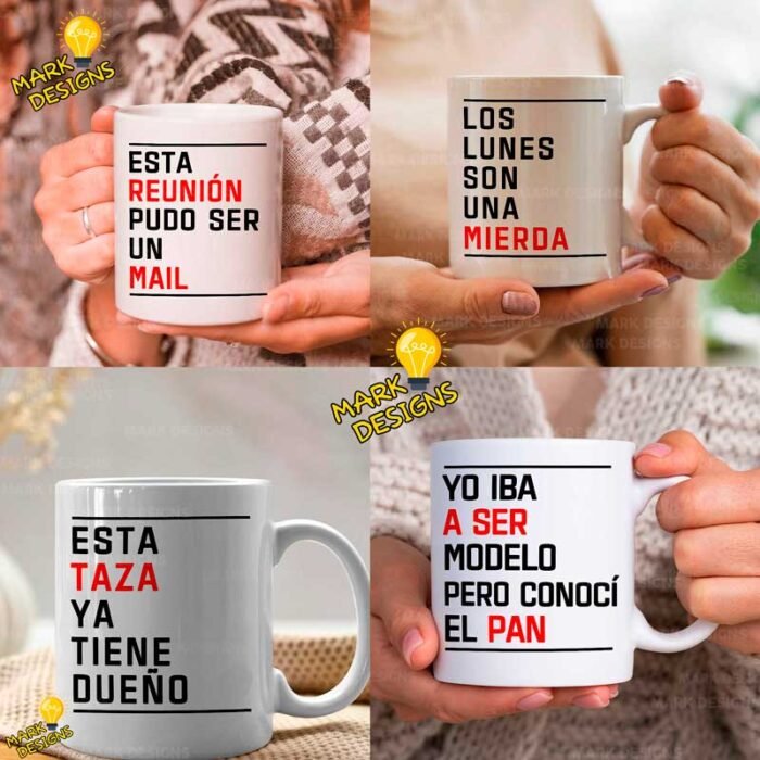 Frases Graciosas para Tazas