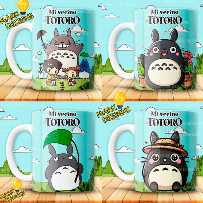 Plantillas Totoro para Tazas - Image 3