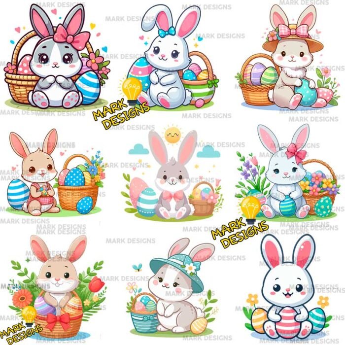 Conejos de Pascua Png y Vectores
