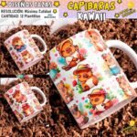 Capibaras para sublimar tazas