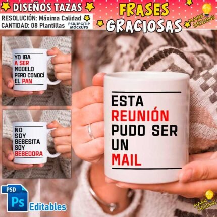 Frases Graciosas para Tazas