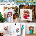 Diseños de Jesús Png y Vectores