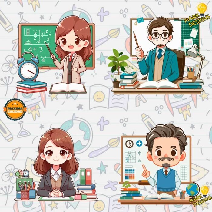 Imágenes Png de Maestros - Image 3