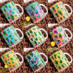 Diseños Cactus para sublimar Tazas