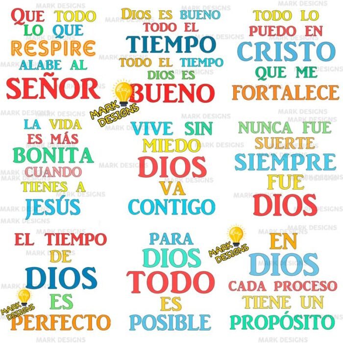 Frases Cristianas Png y Vectores
