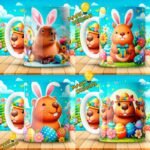 Pascuas Capibaras para Tazas - Image 3