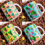 Diseños Cactus para sublimar Tazas - Image 3