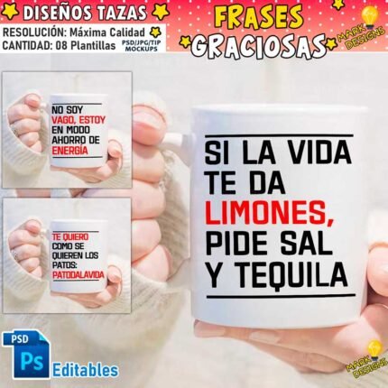 Frases Graciosas para sublimar Tazas