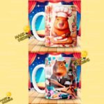 Plantillas Capibaras Profesiones tazas - Image 4