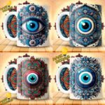 Plantillas Ojo Turco para Tazas - Image 3