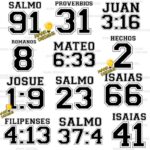 Versículos Cristianos vectores y Png