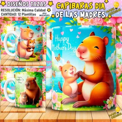 Capibara Dia de las Madres